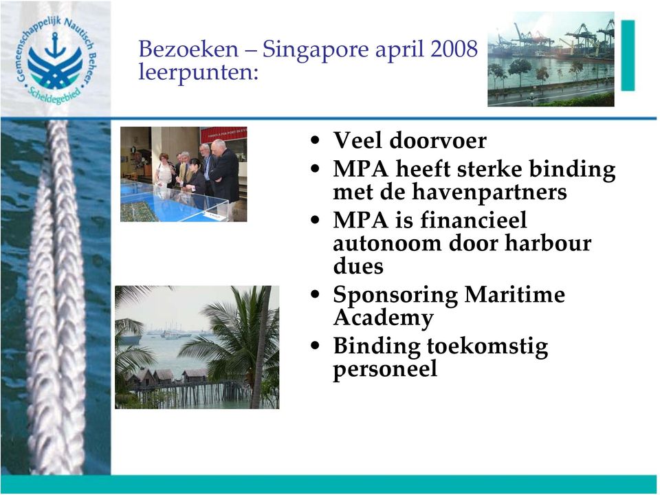 havenpartners MPA is financieel autonoom door