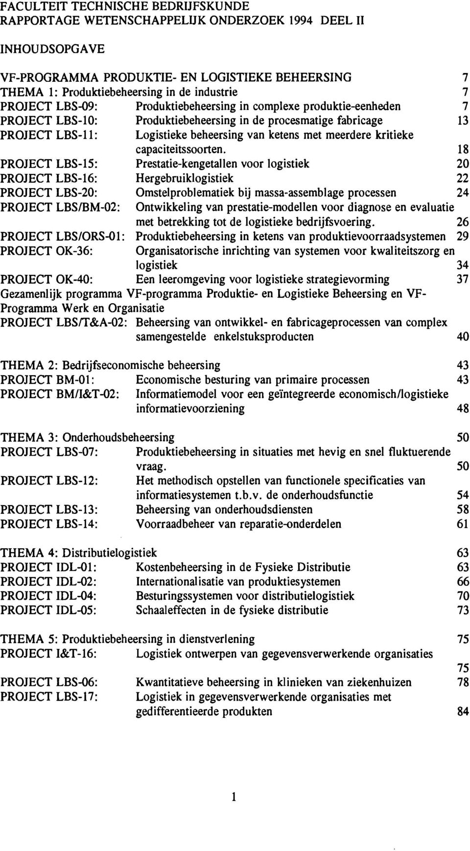 kritieke capaciteitssoorten.