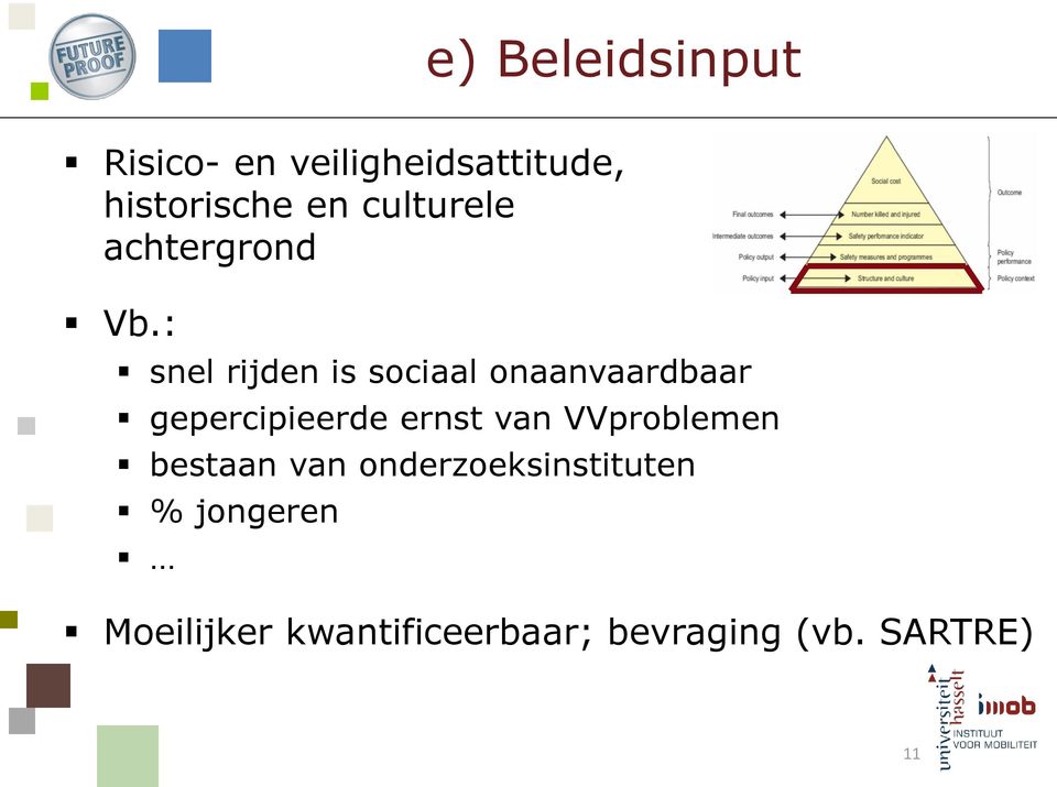 : snel rijden is sociaal onaanvaardbaar gepercipieerde ernst van