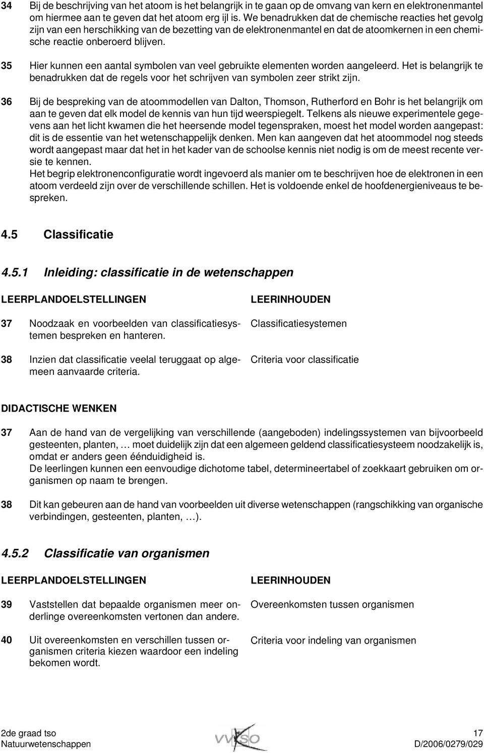 35 Hier kunnen een aantal symbolen van veel gebruikte elementen worden aangeleerd. Het is belangrijk te benadrukken dat de regels voor het schrijven van symbolen zeer strikt zijn.