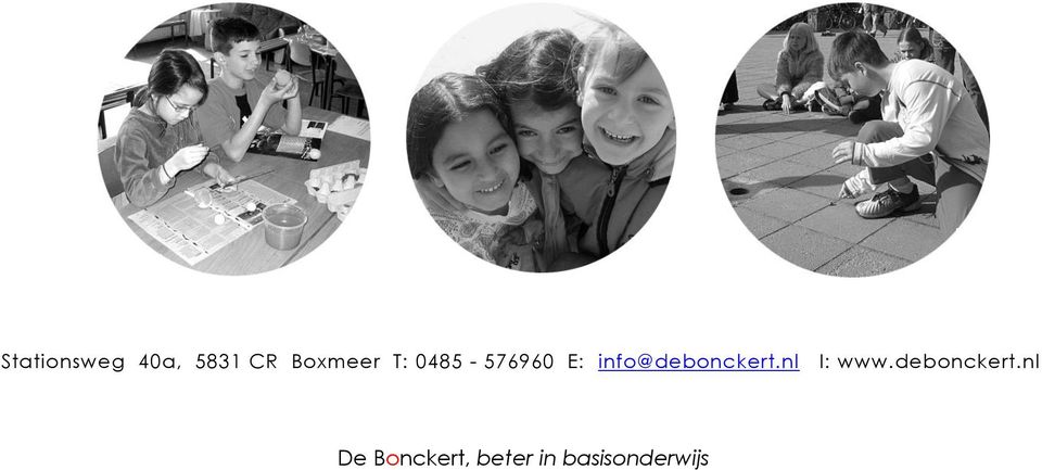 info@debonckert.nl I: www.