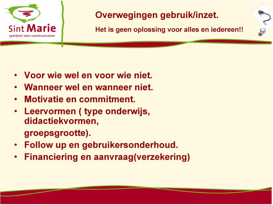 Motivatie en commitment.