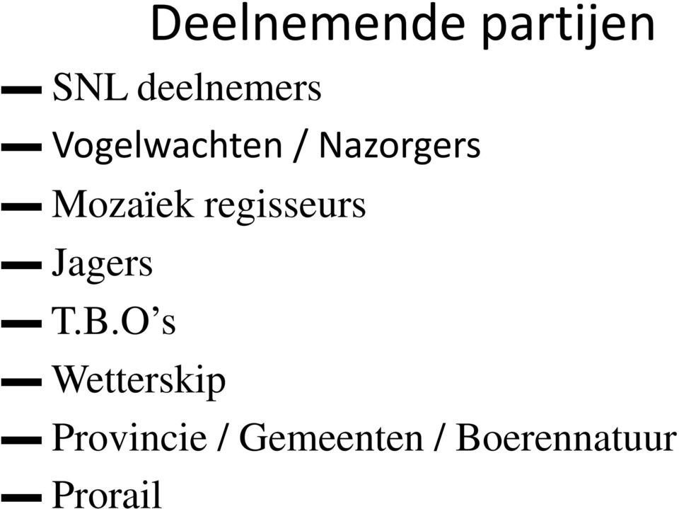 regisseurs Jagers T.B.