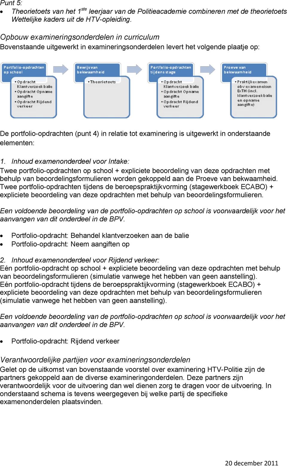 in onderstaande elementen: 1.