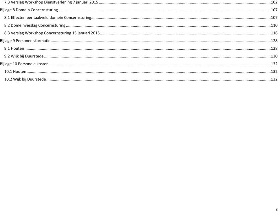 3 Verslag Workshop Concernsturing 15 januari 2015... 116 Bijlage 9 Personeelsformatie... 128 9.1 Houten.