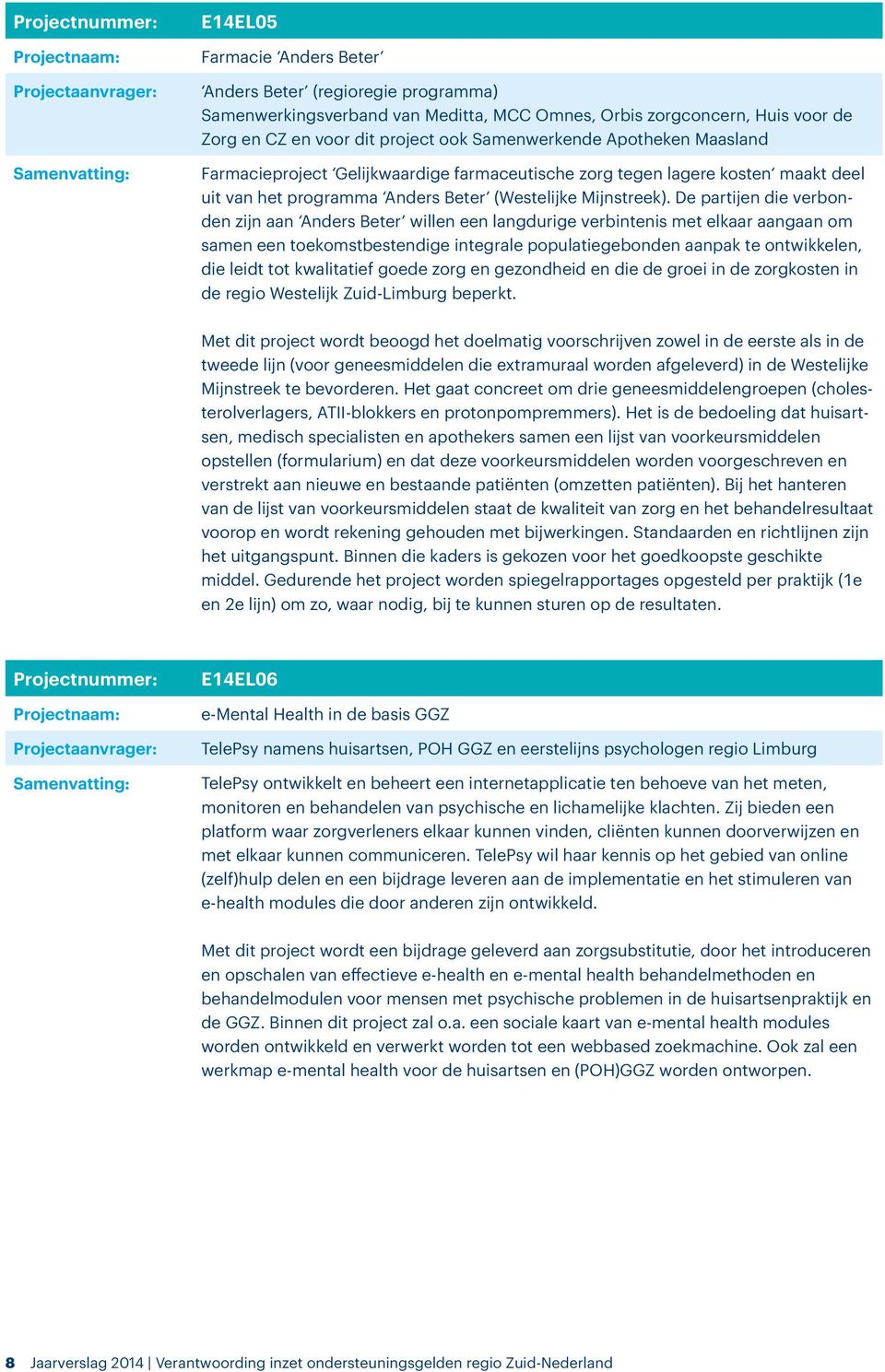 De partijen die verbonden zijn aan Anders Beter willen een langdurige verbintenis met elkaar aangaan om samen een toekomstbestendige integrale populatiegebonden aanpak te ontwikkelen, die leidt tot