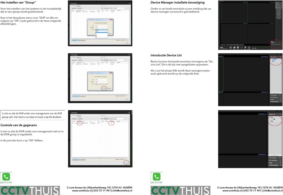 Kies in het dropdown menu voor DVR en klik vervolgens op OK, zoals getoond in de twee volgende afbeeldingen.