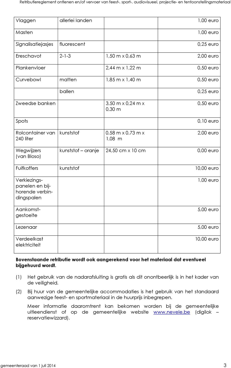 24,50 cm x 10 cm 0,00 euro Fuifkoffers kunststof Verkiezingspanelen en bijhorende verbindingspalen Aankomstgestoelte Lezenaar Verdeelkast elektriciteit Bovenstaande retributie wordt ook aangerekend