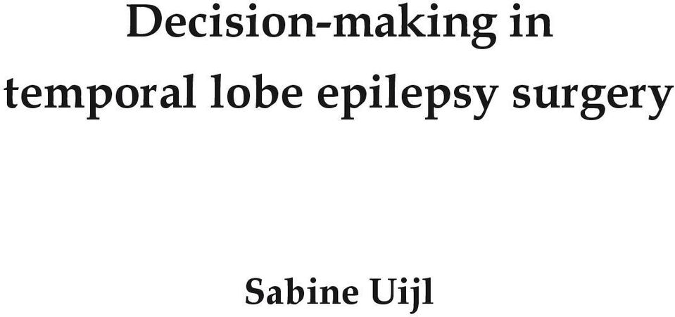 lobe epilepsy