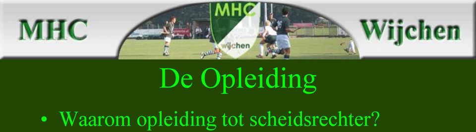 opleiding