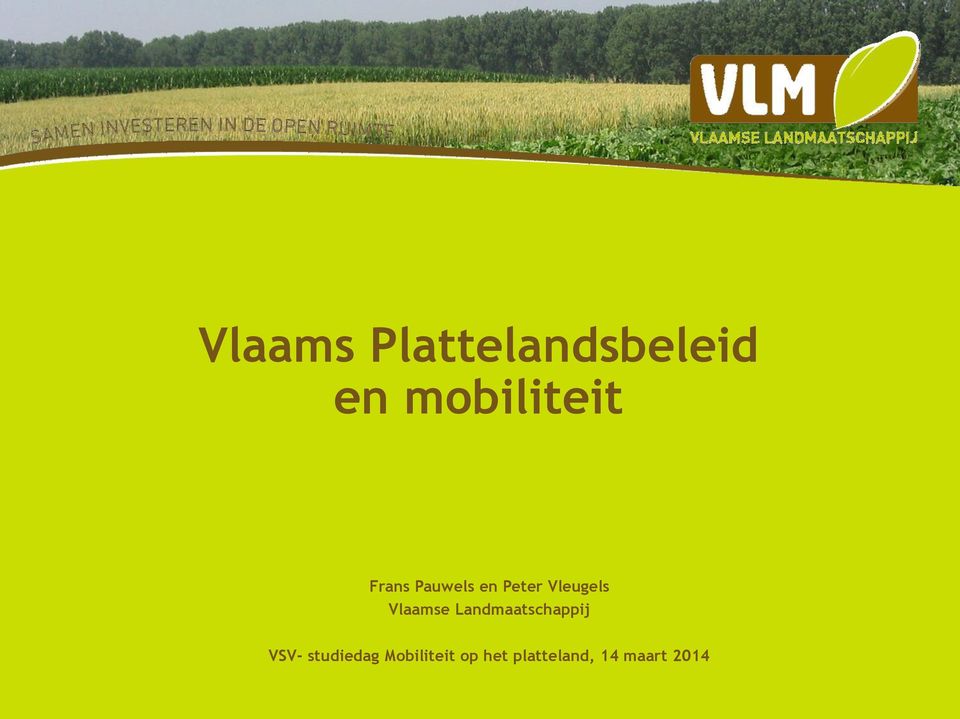 Vlaamse Landmaatschappij VSV-