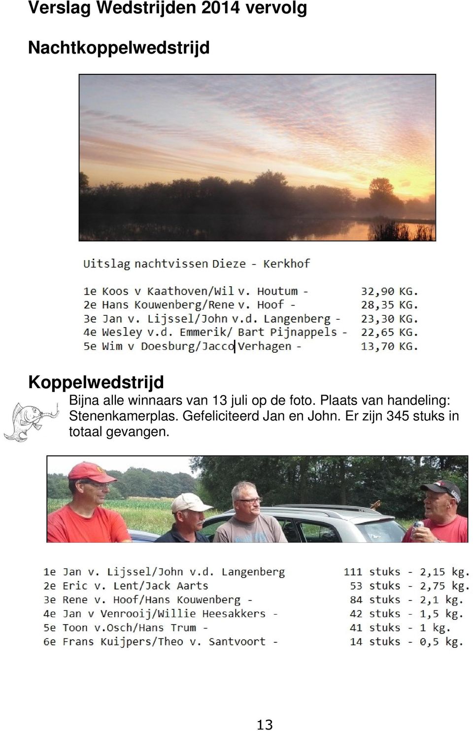 foto. Plaats van handeling: Stenenkamerplas.