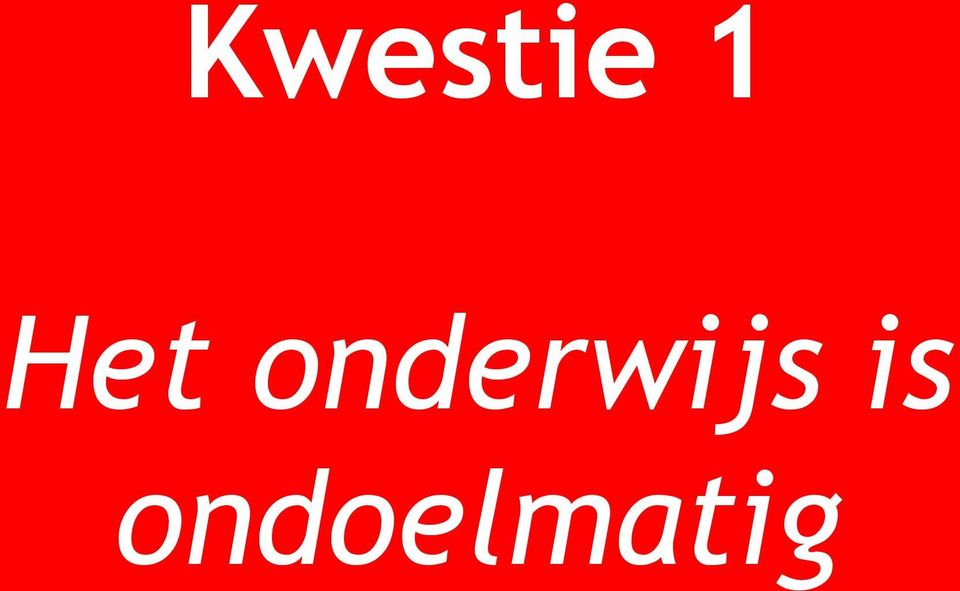 onderwijs