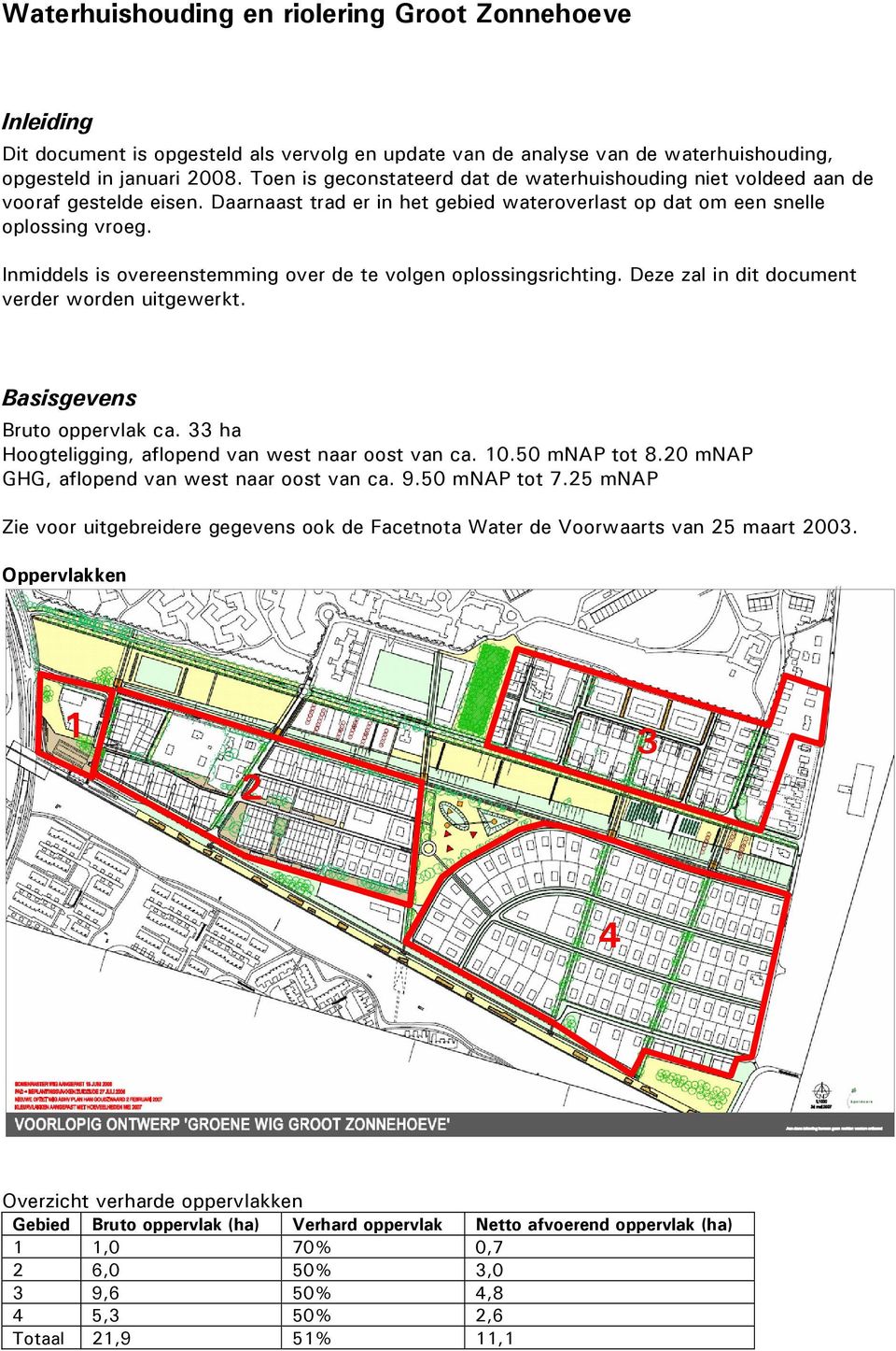 Inmiddels is overeenstemming over de te volgen oplossingsrichting. Deze zal in dit document verder worden uitgewerkt. Basisgevens Bruto oppervlak ca.