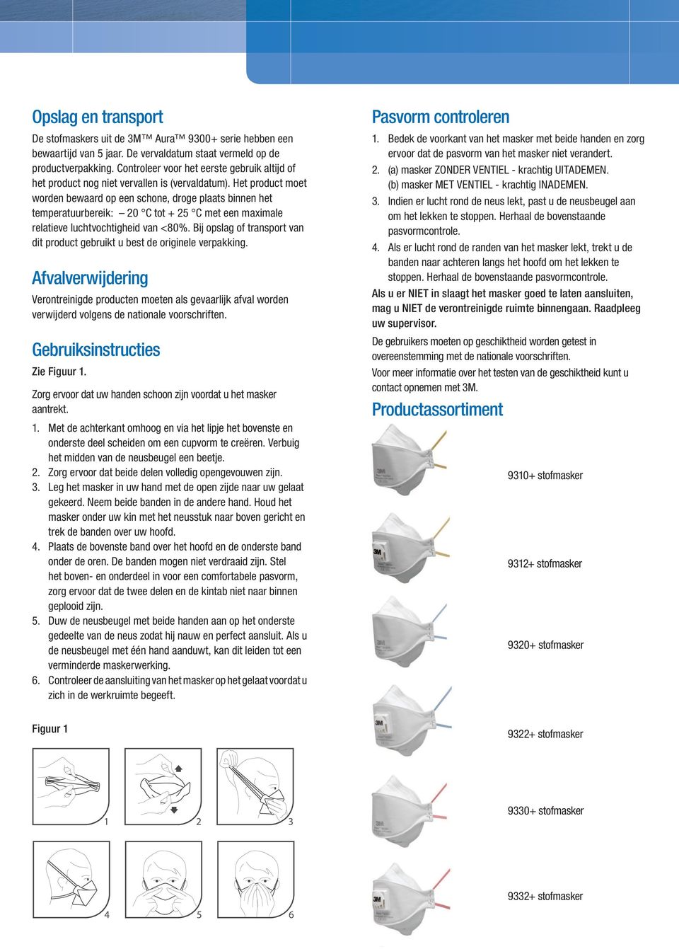 Het product moet worden bewaard op een schone, droge plaats binnen het temperatuurbereik: 20 C tot + 25 C met een maximale relatieve luchtvochtigheid van <80%.