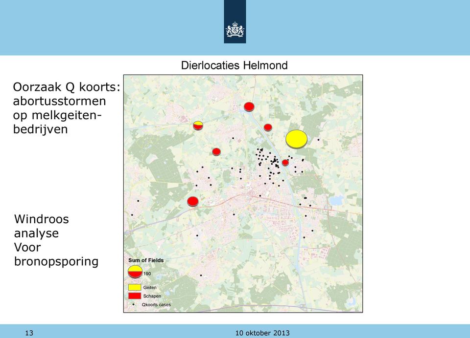 Windroos analyse Voor bronopsporing Sum