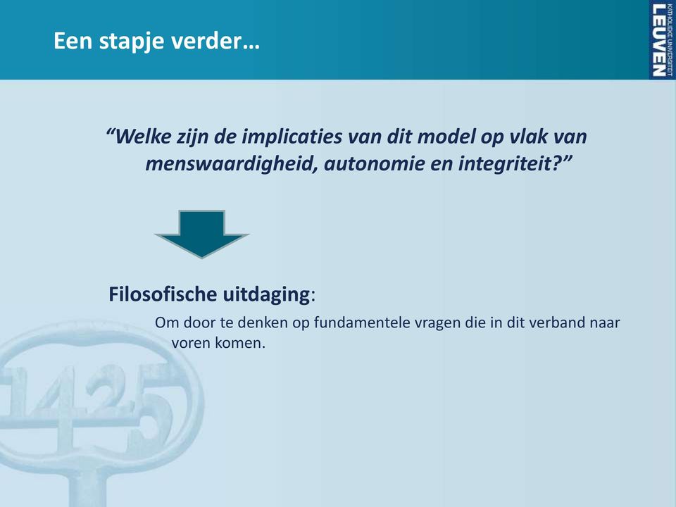 integriteit?