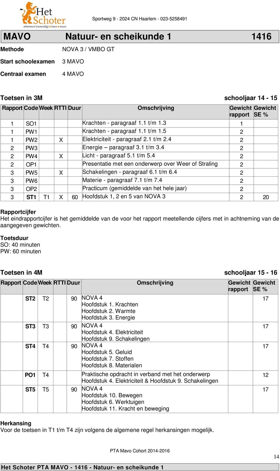 4 3 PW6 Materie - paragraaf 7.1 t/m 7.