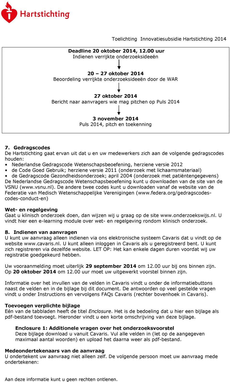 Puls 2014, pitch en toekenning 7.