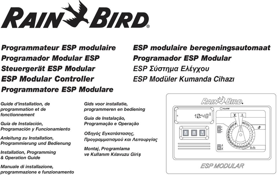 Installation, Programmierung und Bedienung Installation, Programming & Operation Guide Gids voor installatie, programmeren en bediening Guia de Instalação,