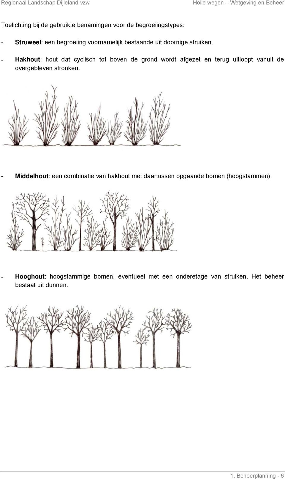 Hakhout: hout dat cyclisch tot boven de grond wordt afgezet en terug uitloopt vanuit de overgebleven stronken.