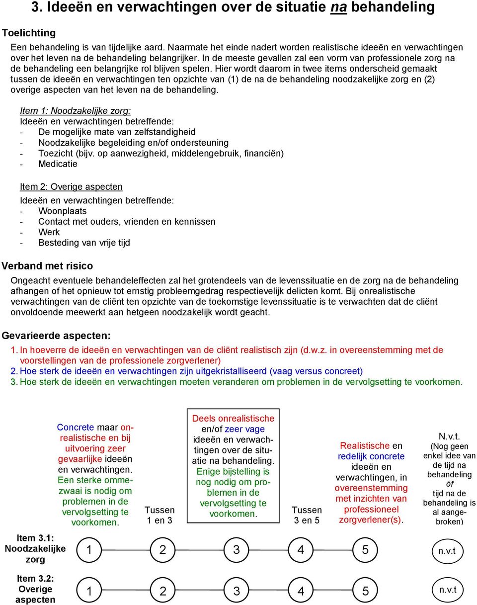 In de meeste gevallen zal een vorm van professionele zorg na de behandeling een belangrijke rol blijven spelen.