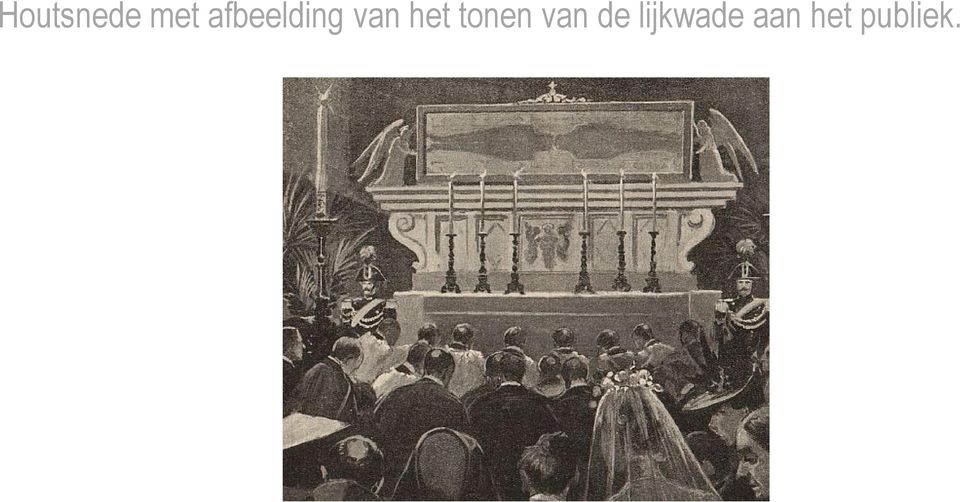 het tonen van de