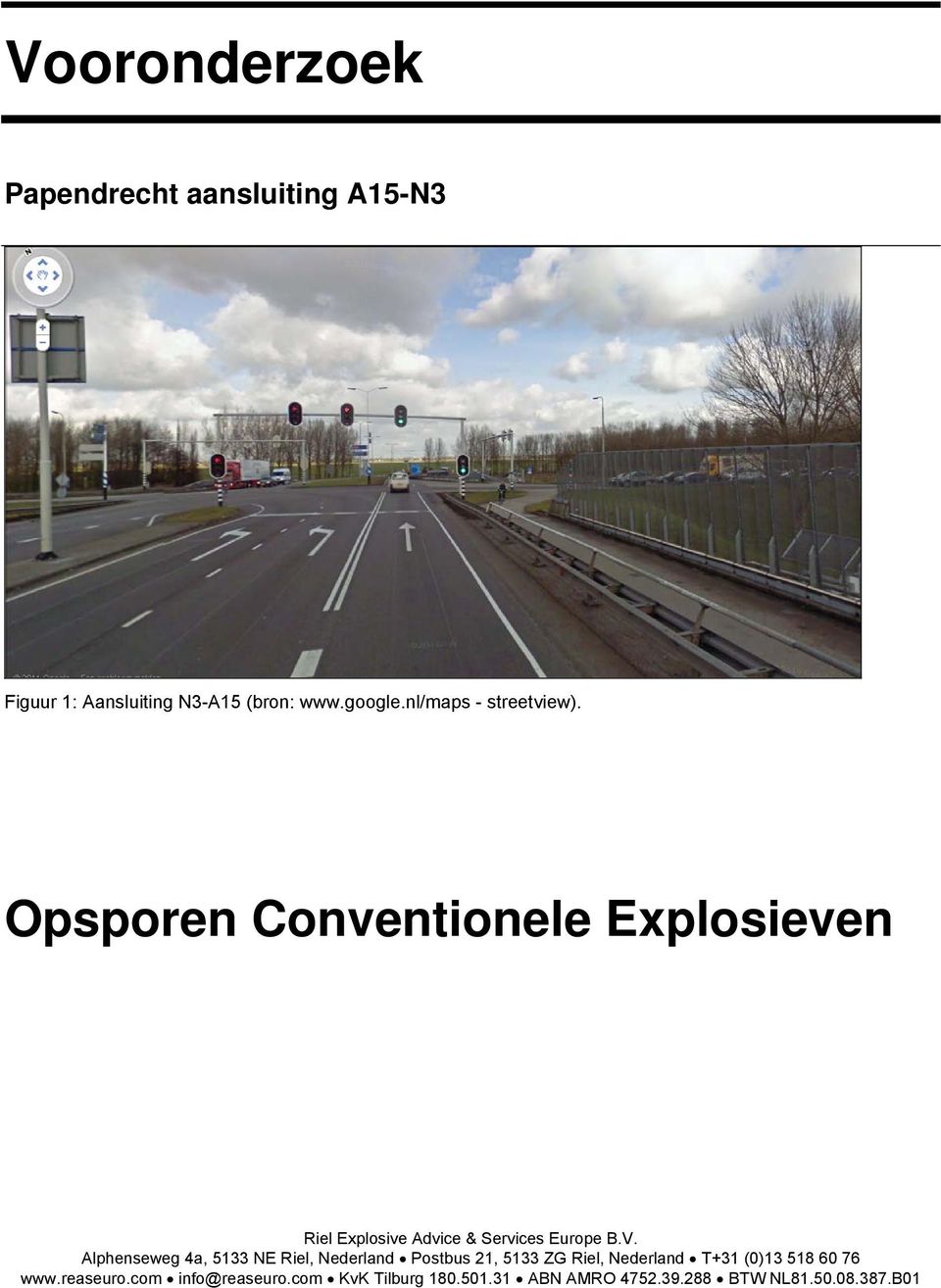 Opsporen Conventionele Explosieven Riel Explosive Advice & Services Europe B.V.