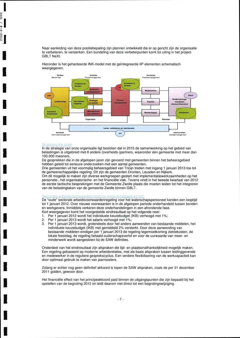 Richten MISSI» 1 visie Inrichten Proces/na nage ment Verrichten Prestaliem anage man t berichten Informatemanagemant He^in)richlei VBrbammanagemant In de strategie van onze organisatie ligt besloten