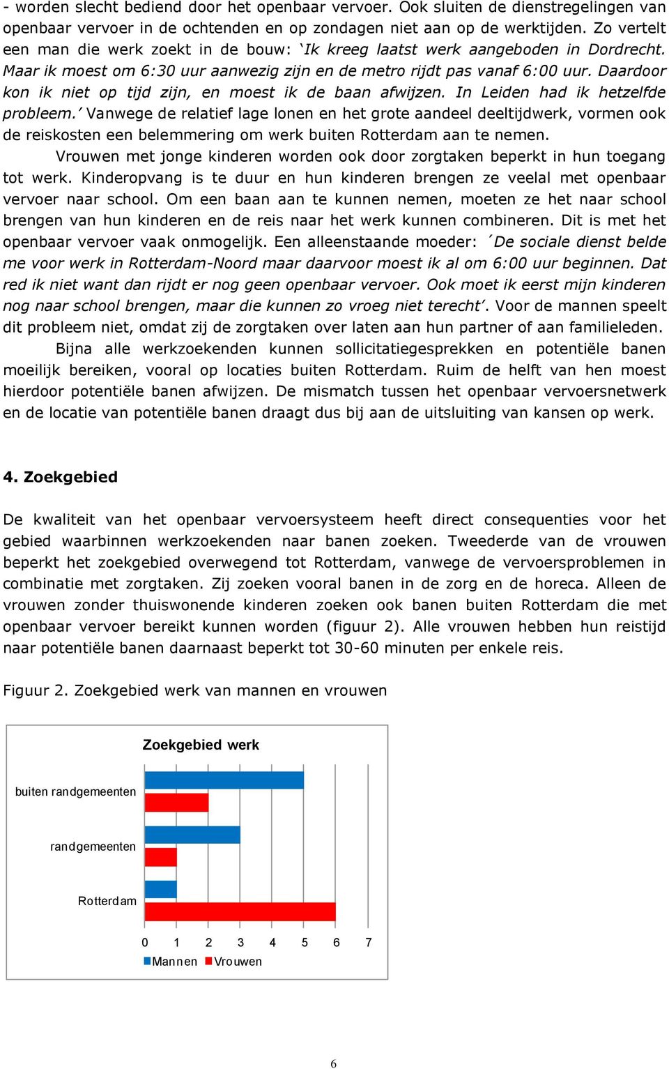 Daardoor kon ik niet op tijd zijn, en moest ik de baan afwijzen. In Leiden had ik hetzelfde probleem.