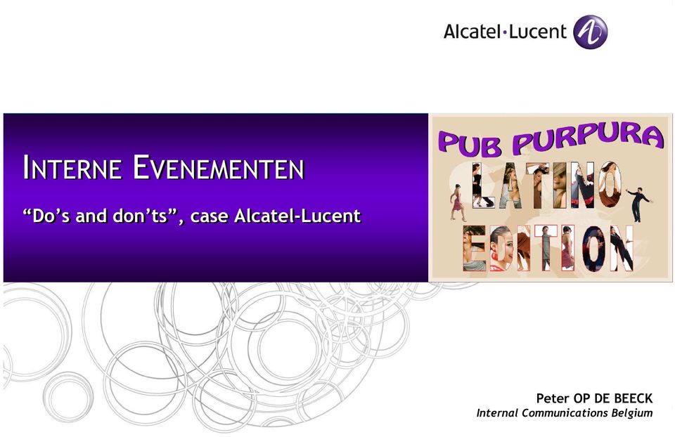 Alcatel-Lucent Peter OP DE