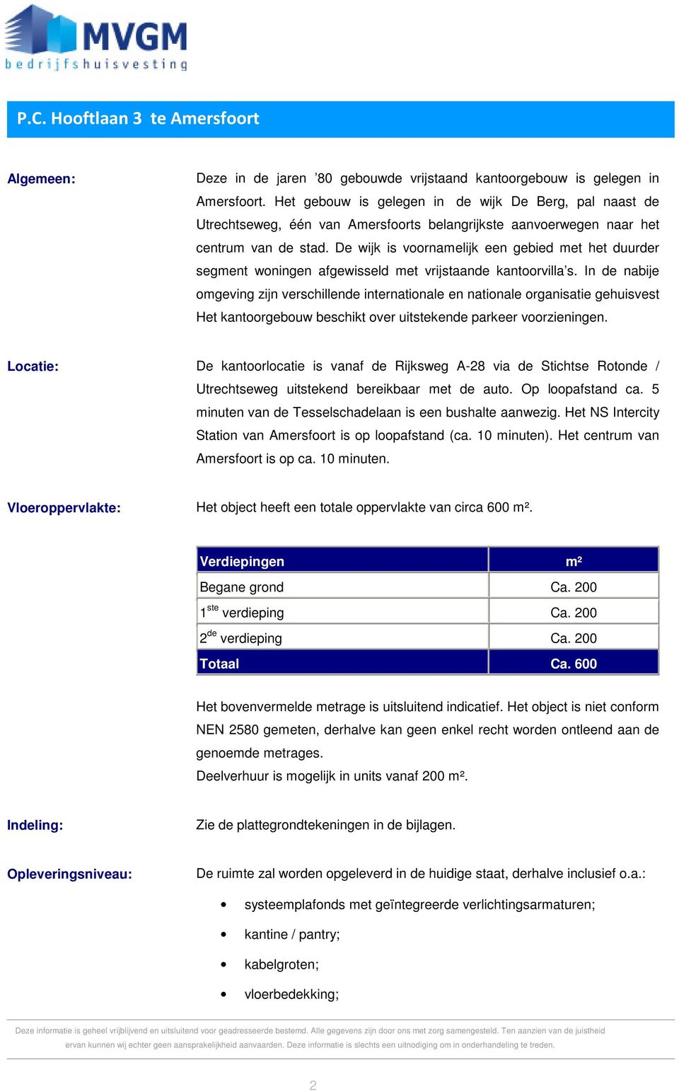 De wijk is voornamelijk een gebied met het duurder segment woningen afgewisseld met vrijstaande kantoorvilla s.