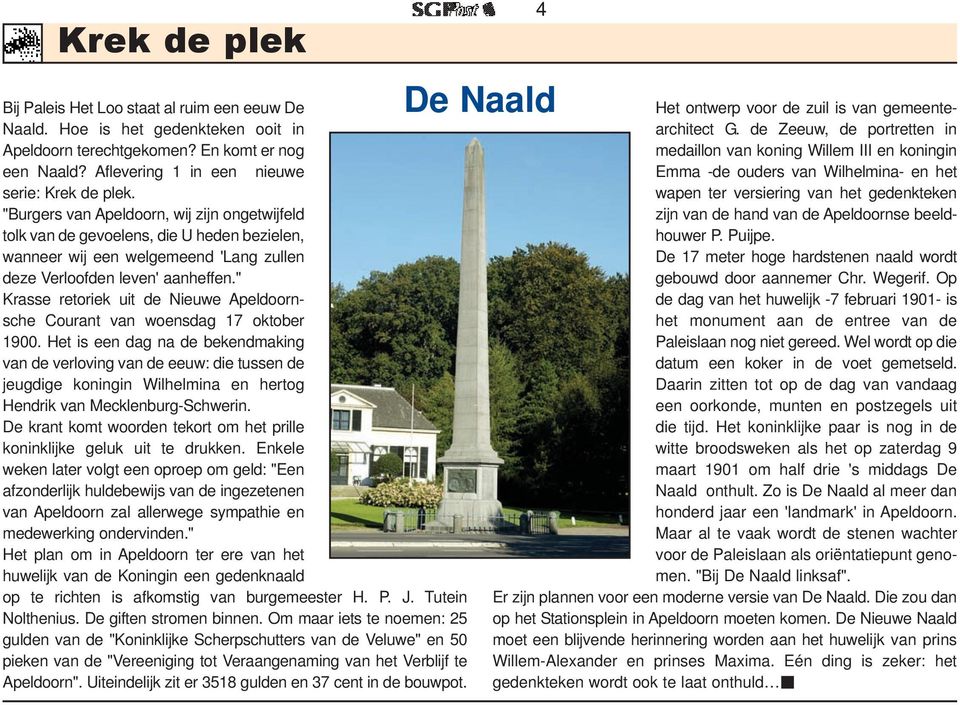 " Krasse retoriek uit de Nieuwe Apeldoornsche Courant van woensdag 17 oktober 1900.