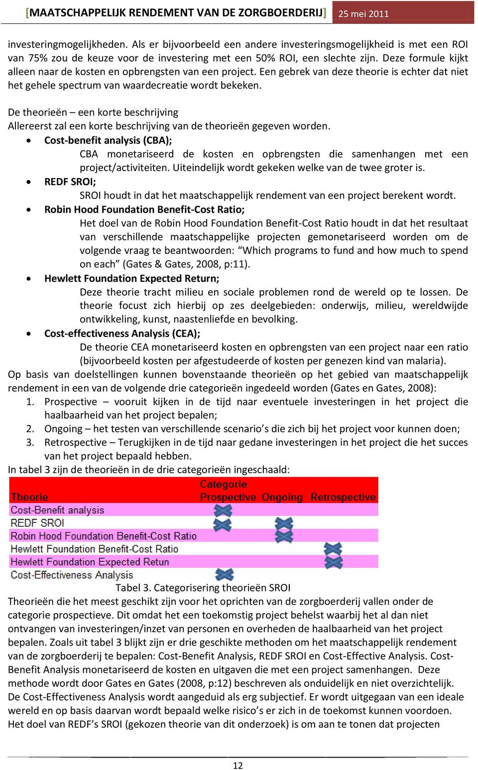 De theorieën een korte beschrijving Allereerst zal een korte beschrijving van de theorieën gegeven worden.