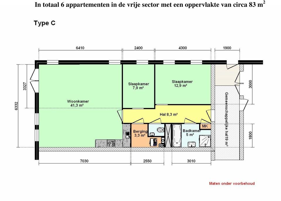 vrije sector met een