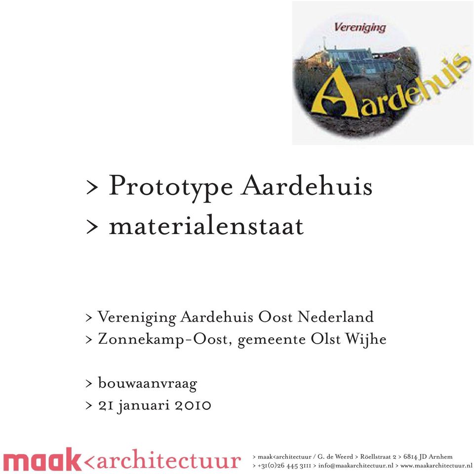 januari 2010 > maak<architectuur / G.