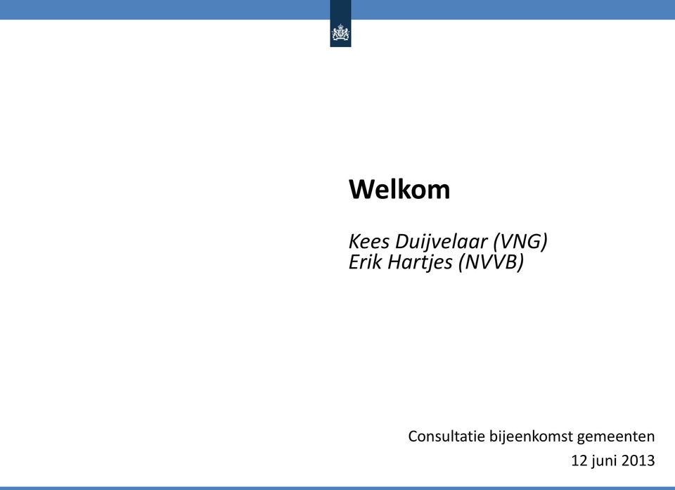 (NVVB) Consultatie