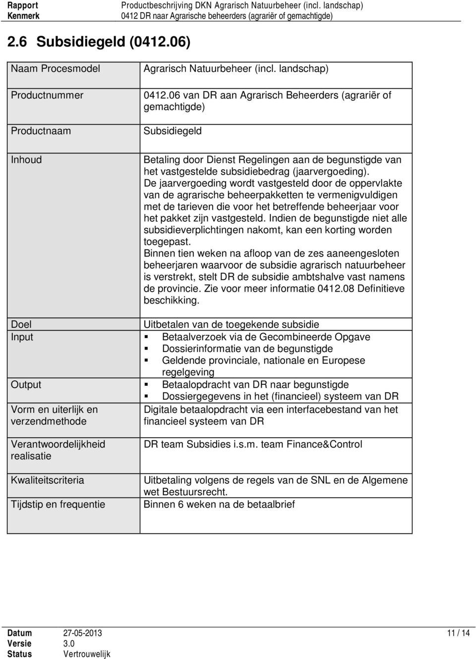 Indien de begunstigde niet alle subsidieverplichtingen nakomt, kan een korting worden toegepast.