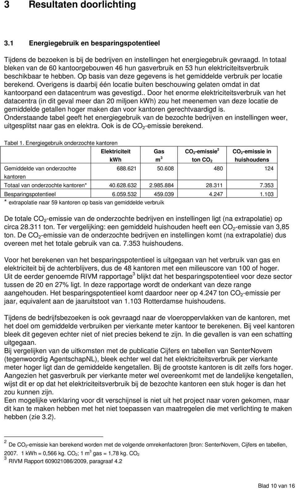 Overigens is daarbij één locatie buiten beschouwing gelaten omdat in dat kantoorpand een datacentrum was gevestigd.