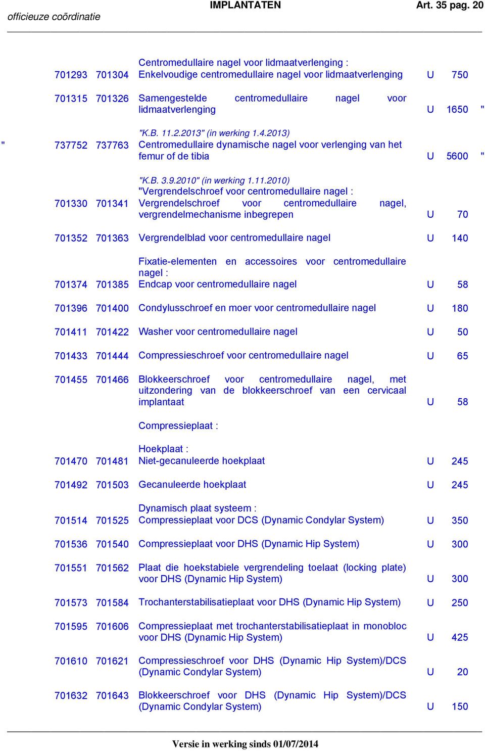 lidmaatverlenging U 1650 " "K.B. 11.