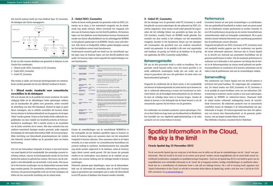 ST_Geometry Elke modus is valide, wel moet per klantorganisatie een ontwerpkeuze worden gemaakt om tot een effectief resultaat te komen.