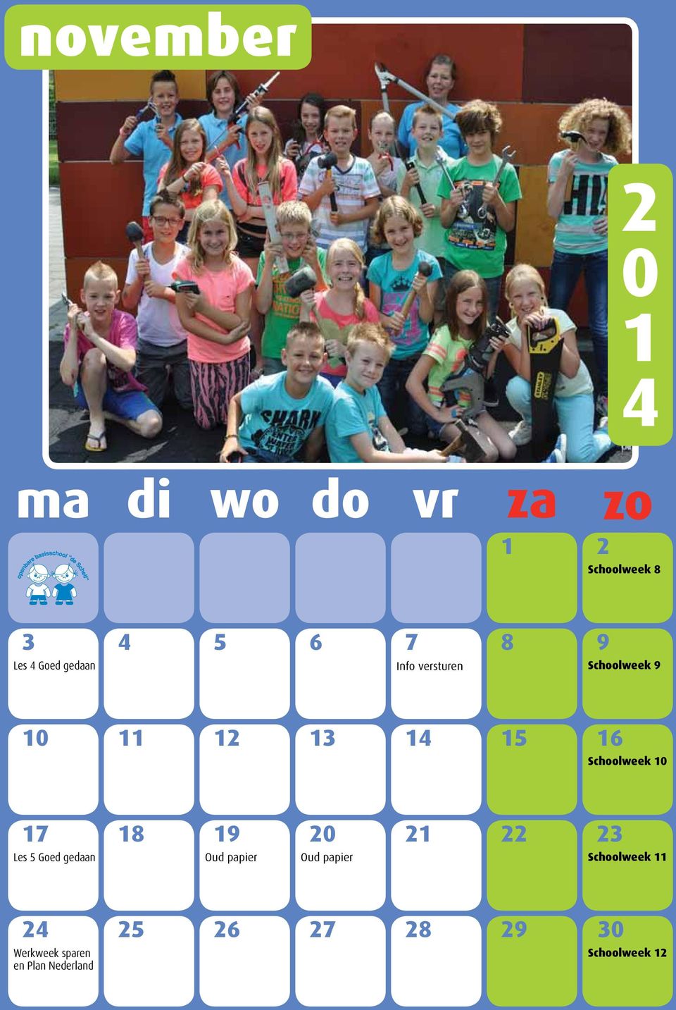 6 Schoolweek 7 8 9 3 Les Goed