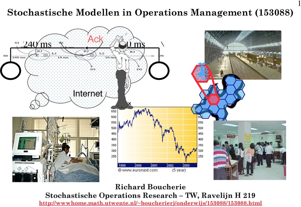 Richard Boucherie Stochastische Operations Research TW, Ravelijn H