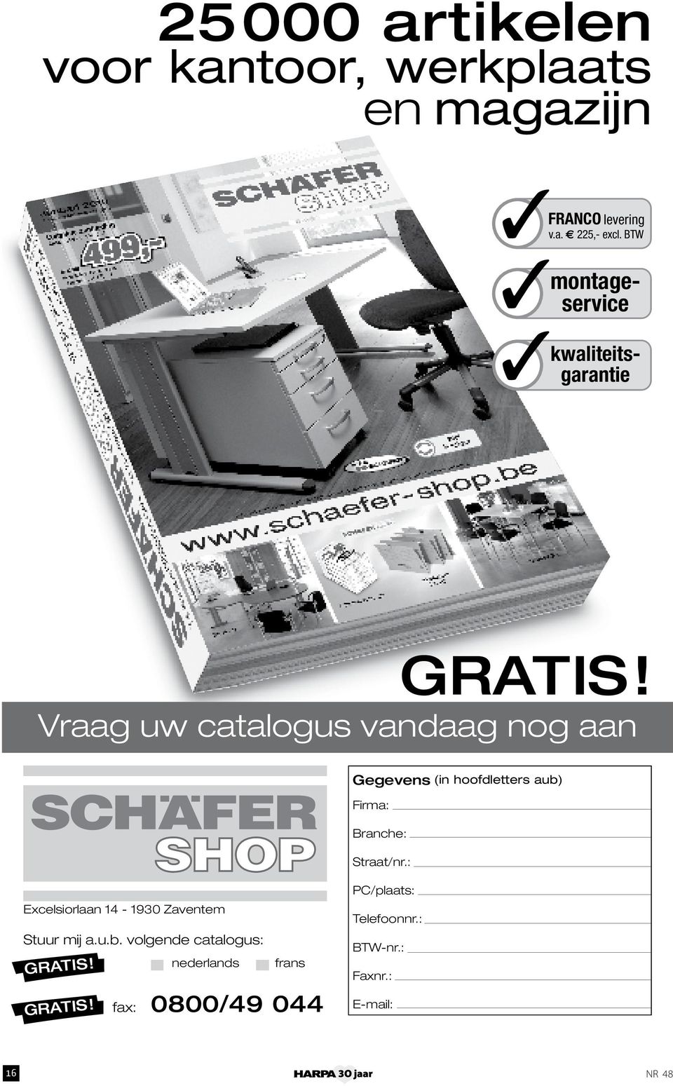 BTW montageservice kwaliteitsgarantie GRATIS!