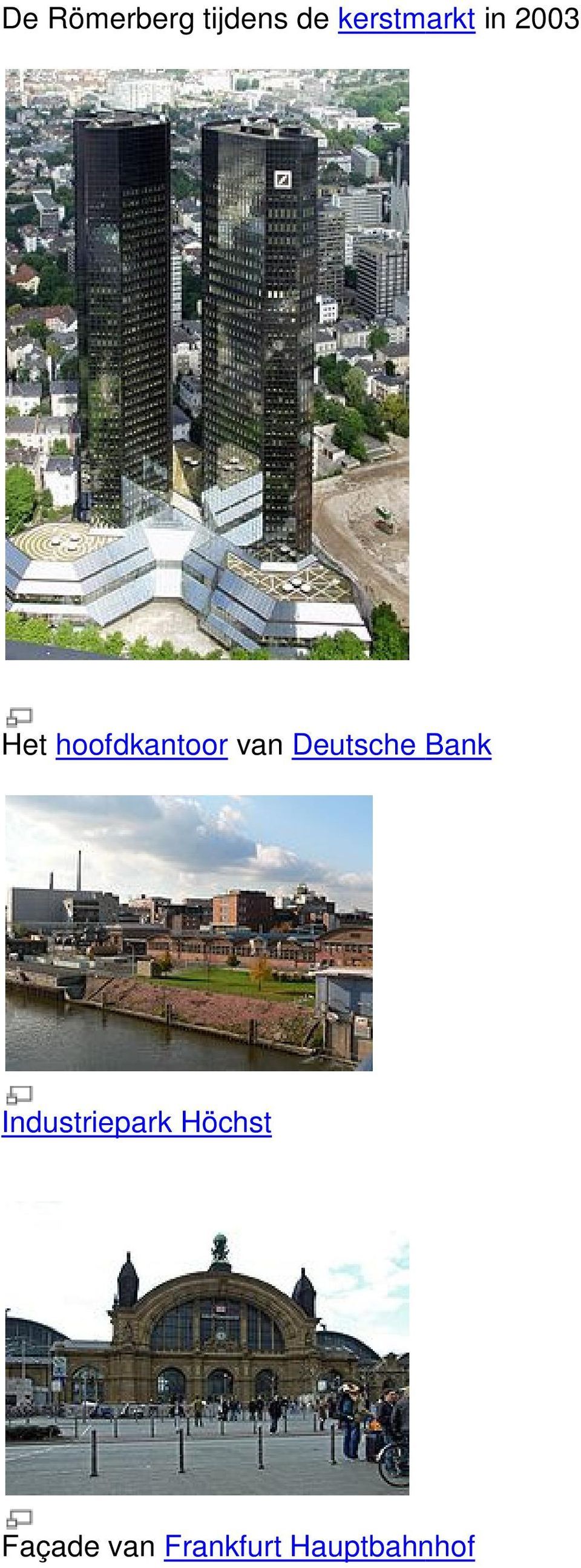 hoofdkantoor van Deutsche Bank