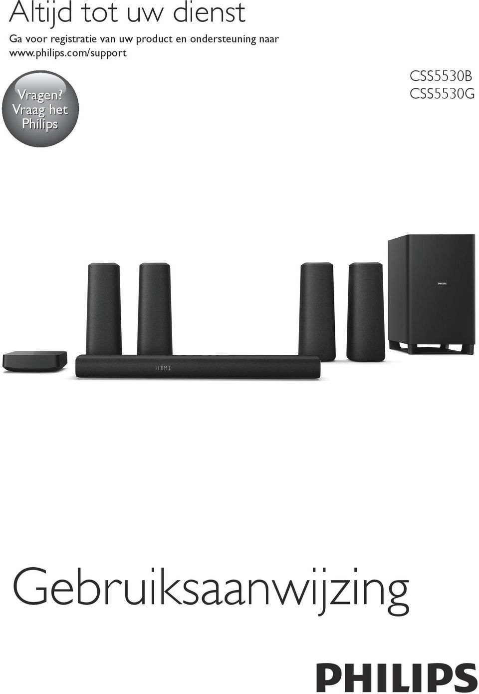 philips.com/support Vragen?