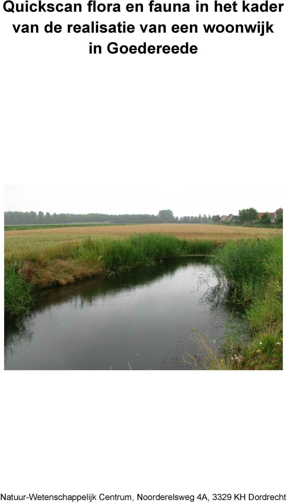 Goedereede Natuur-Wetenschappelijk