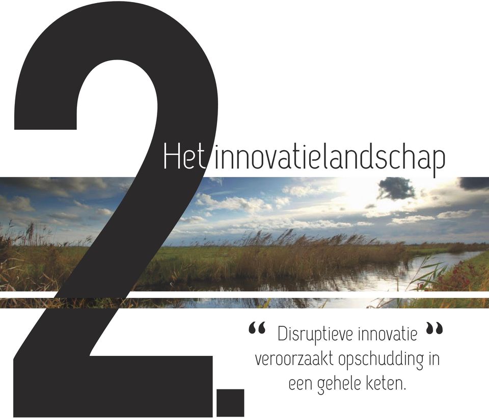 innovatie veroorzaakt