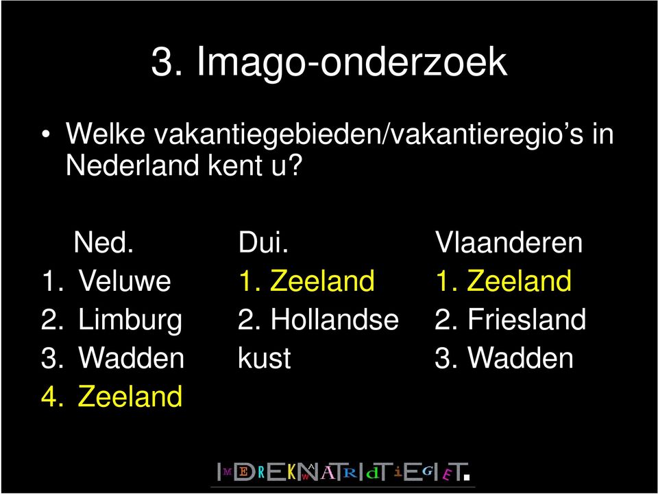 u? Ned. Dui. Vlaanderen 1. Veluwe 1. Zeeland 1.