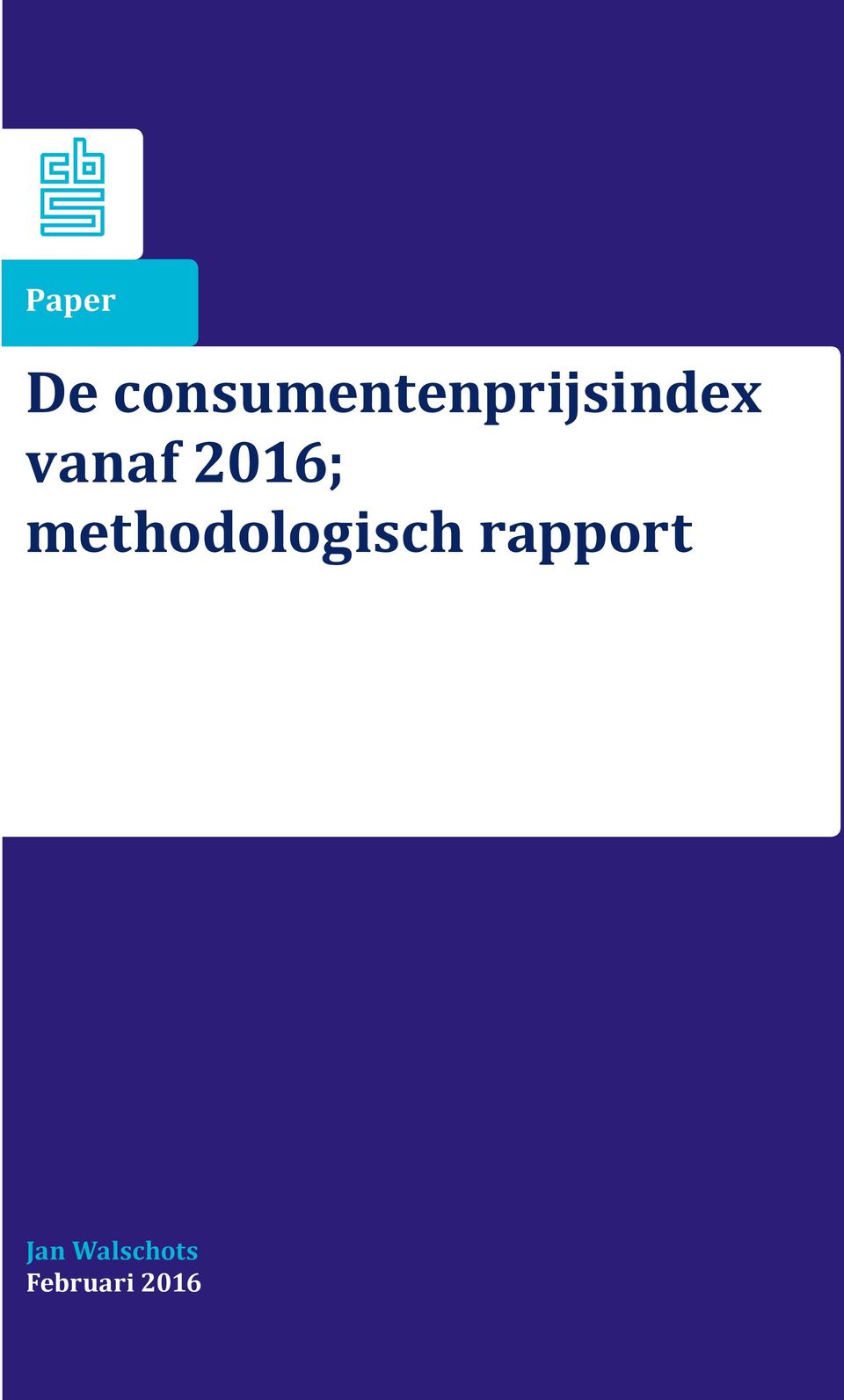 2016; methodologisch rapport
